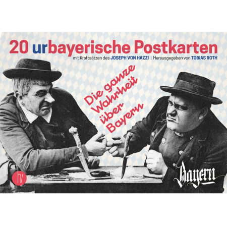 Postkartenset Bayern mit Kraftsätzen des Joseph von Hazzi