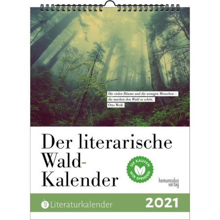 Der Literarische Waldkalender 2021 | homunculus verlag