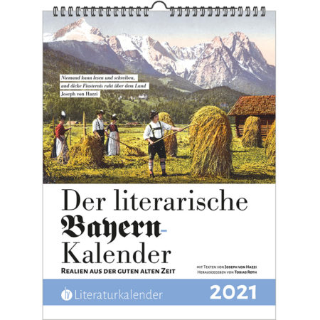 Cover: Literarischer Schweine-Kalender 2021